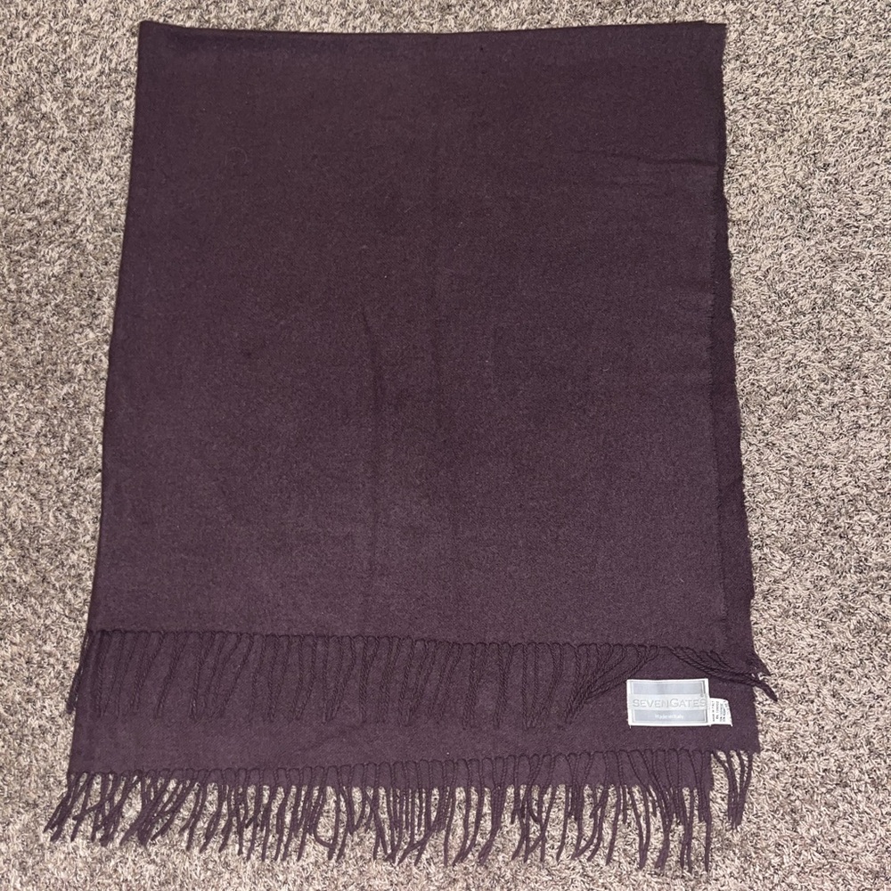 Large Cashmere & Wool Scarf
